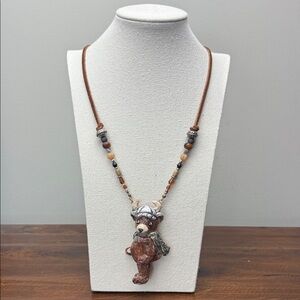Dorian Designs • Viking Bear Pendant Necklace